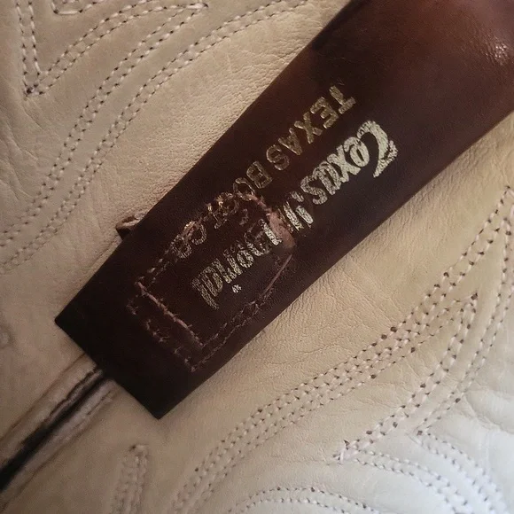 Brown Leather Cowboy Boots - Picture 5 of 8